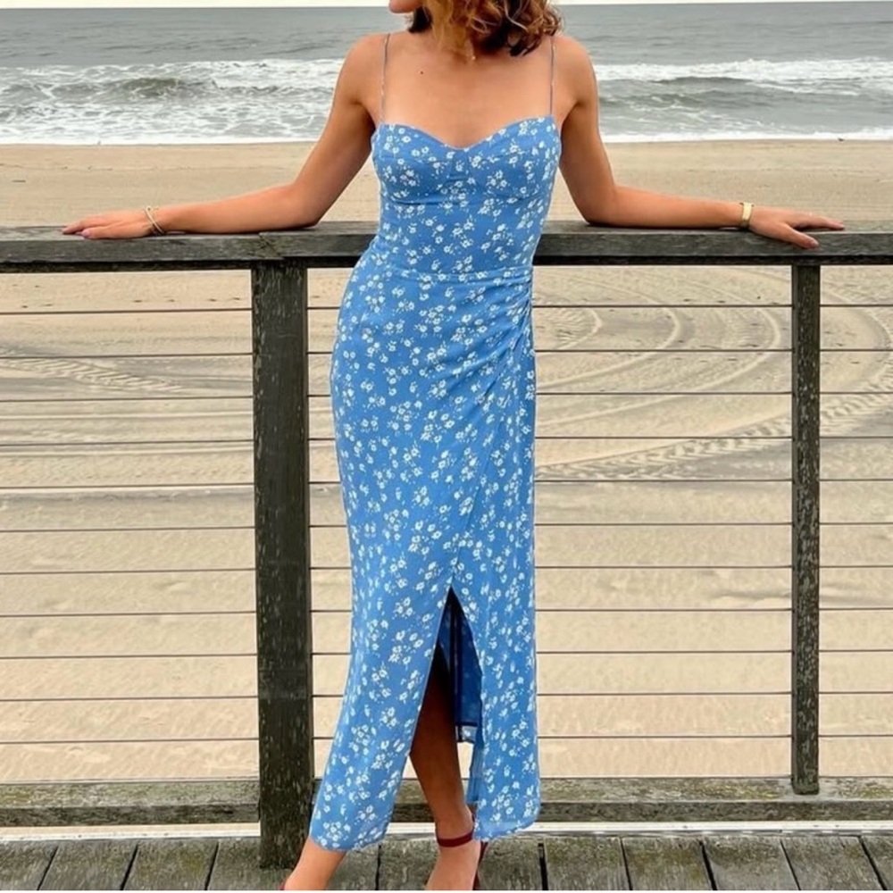 Reformation Kourtney Midi Dress